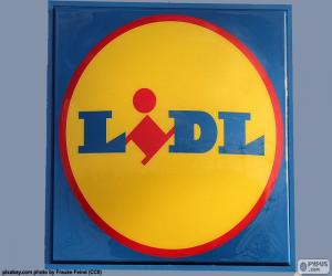 Puzzle Lidl λογότυπο